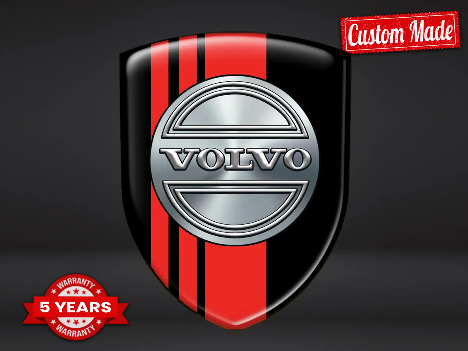 Volvo Pegatinas Logo Negocio Edición Estrella Resistentes